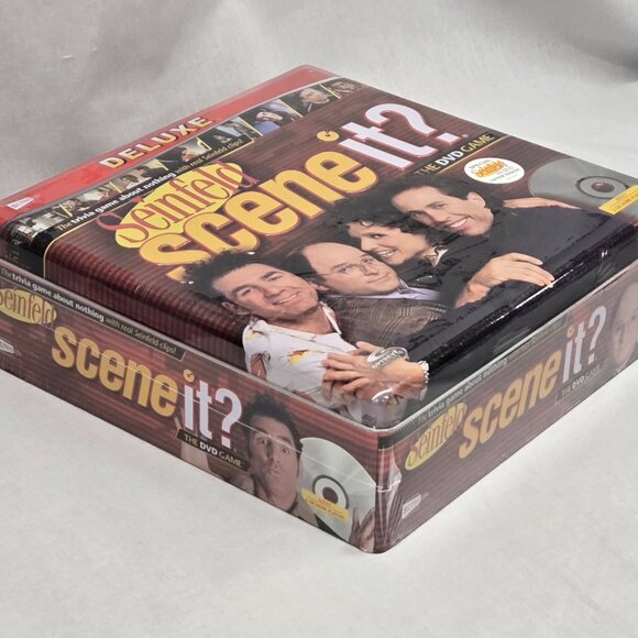 Deluxe Seinfeld SCENE IT? DVD Game in Collectors Tin - New Sealed - Picture 4 of 6